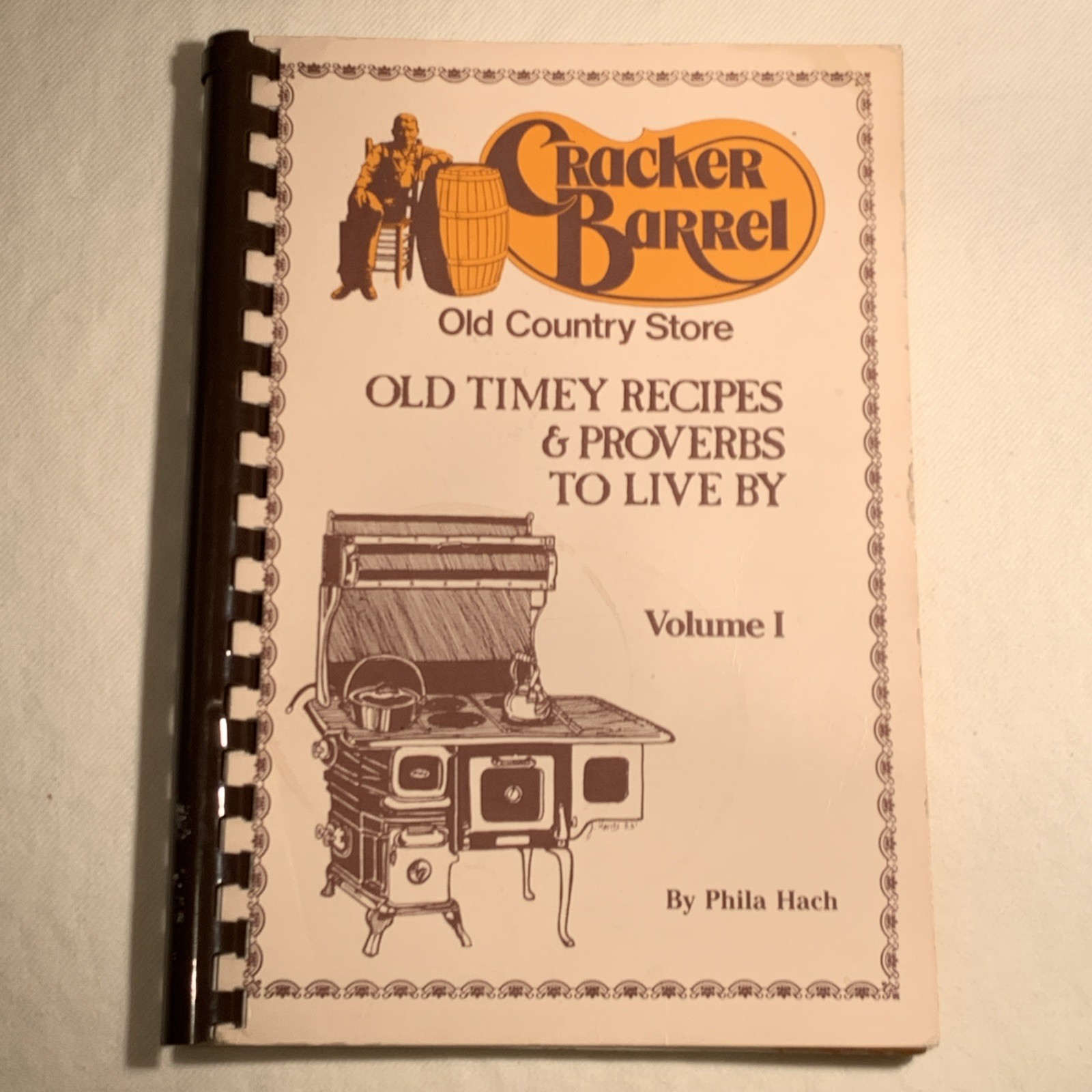 Vtg 1983 Cracker Barrel Old Timey Recipes & Proverbs Vtg 1983 Cracker Barrel Old Timey Recipes & Proverbs