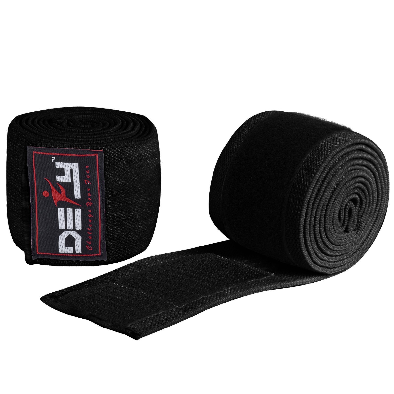 DEFY Weight Lifting Knee Wraps Training Fist Straps Power Lifter Gym Support 78