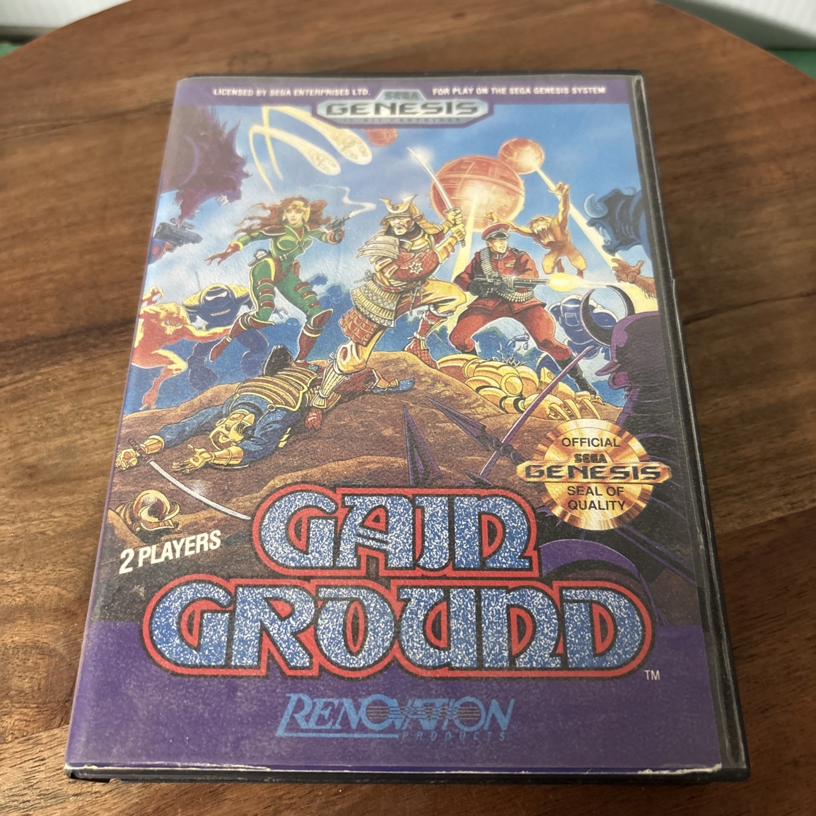 Gain Ground (Sega Genesis, 1991) Rare Game & Case TESTED Gain Ground (Sega Genesis, 1991) Rare Game & Case TESTED