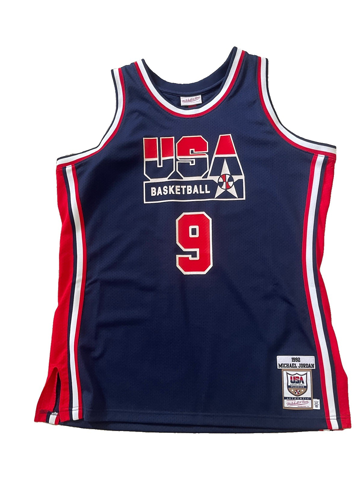 Mitchell & Ness Authentic 1992 USA Dream Team Michael Jordan #9 Size:XL