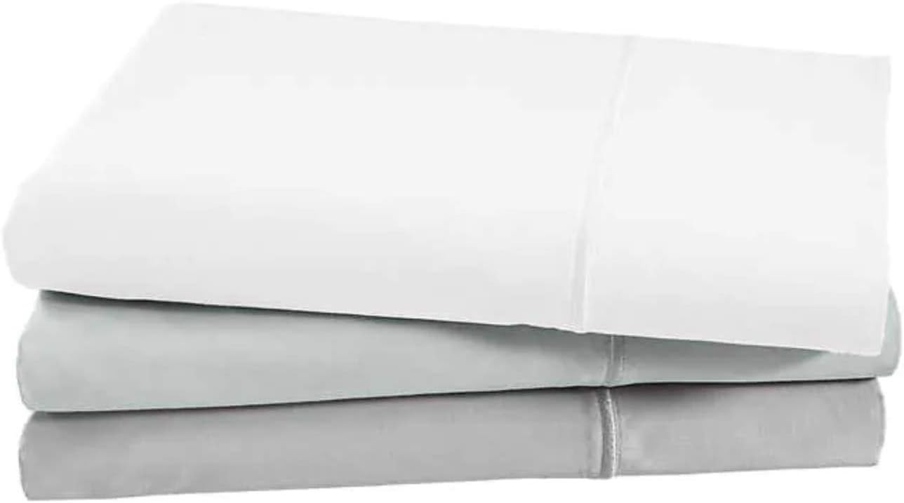 Hotel Signature Sateen 800 Thread Count 6-Piece Sheet Set Bright White Cotton