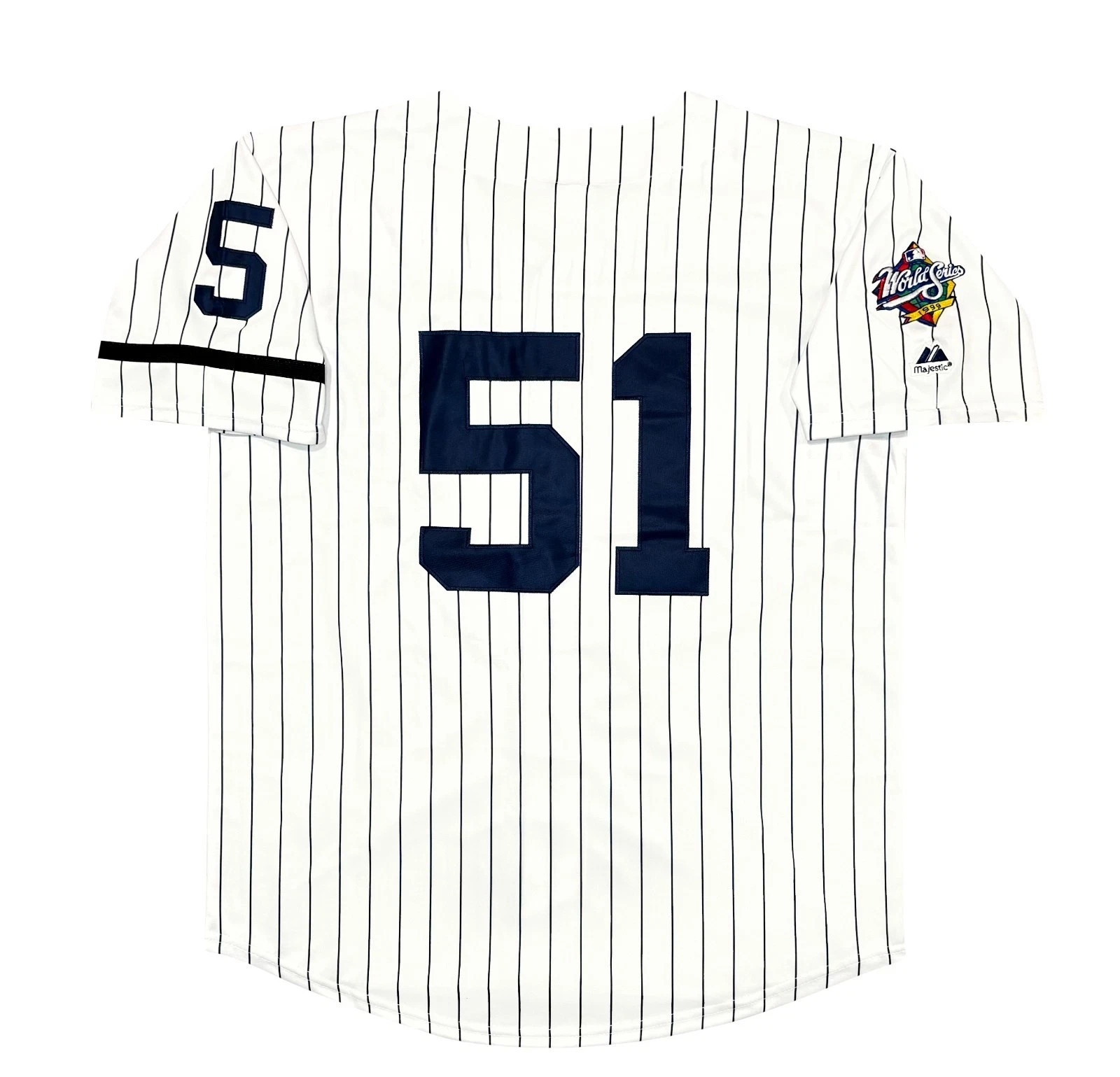 Bernie Williams 1999 New York Yankees Cooperstown Men\'s World Series Home Jersey