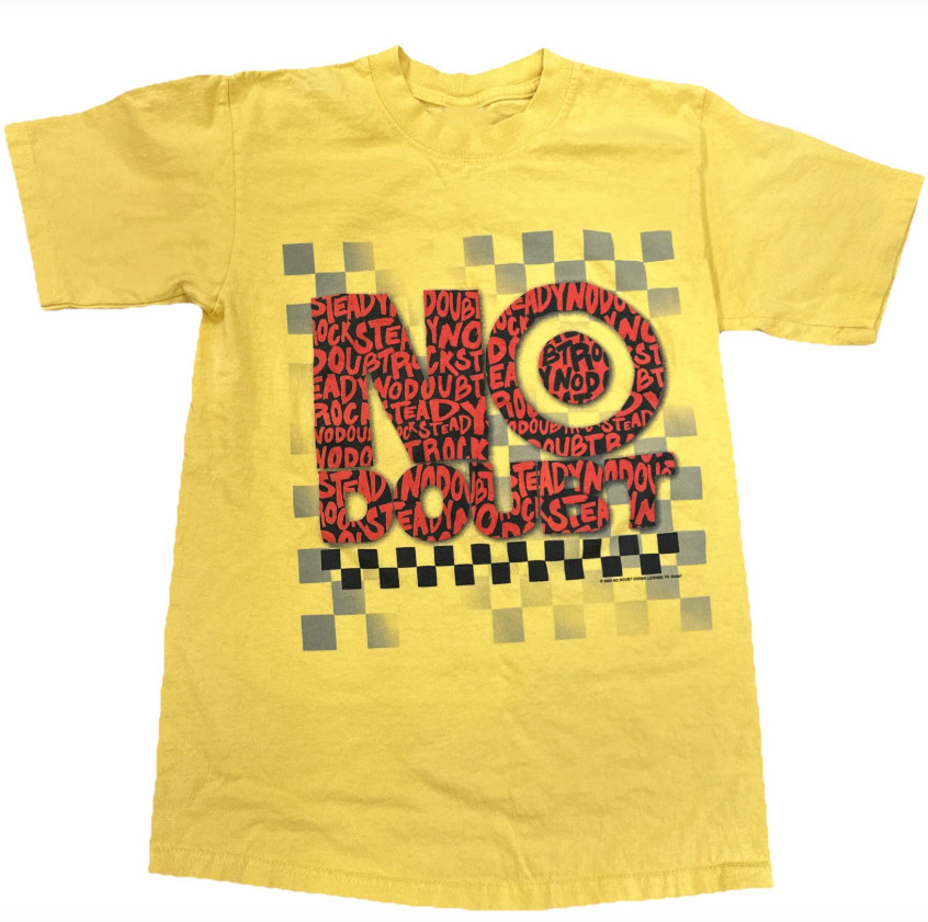 Yellow NO DOUBT Rock Steady T-Shirt All Size S To 5XL TS1059