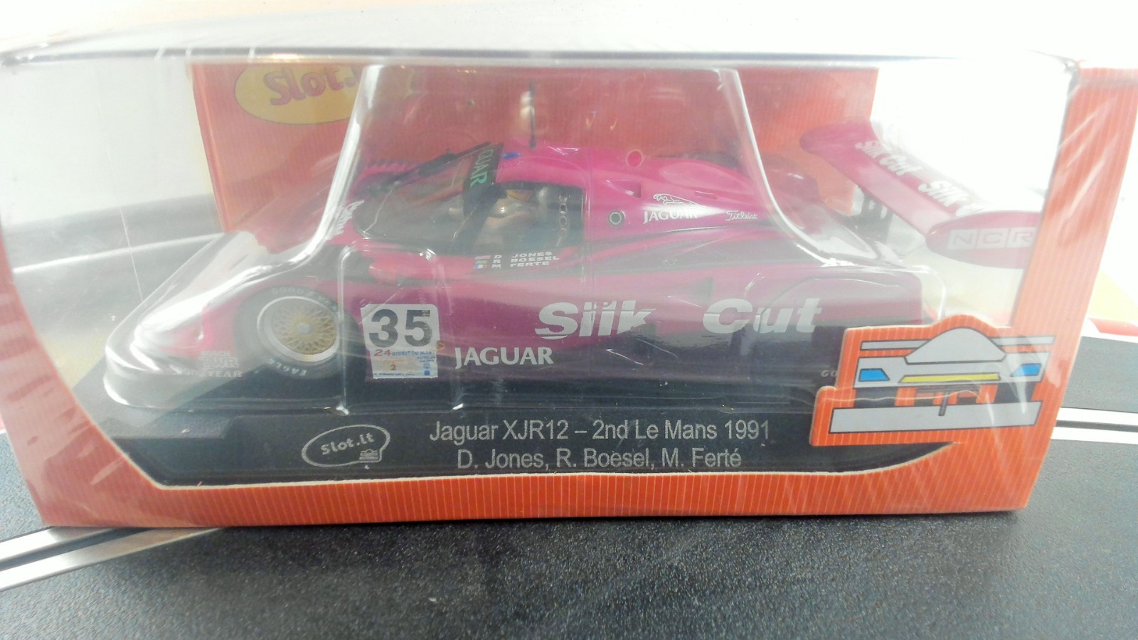 Slot.it Jaguar XJR12 CA13c — NOS — 2nd Le Mans 1991 — Factory Sealed — 1/32 Slot