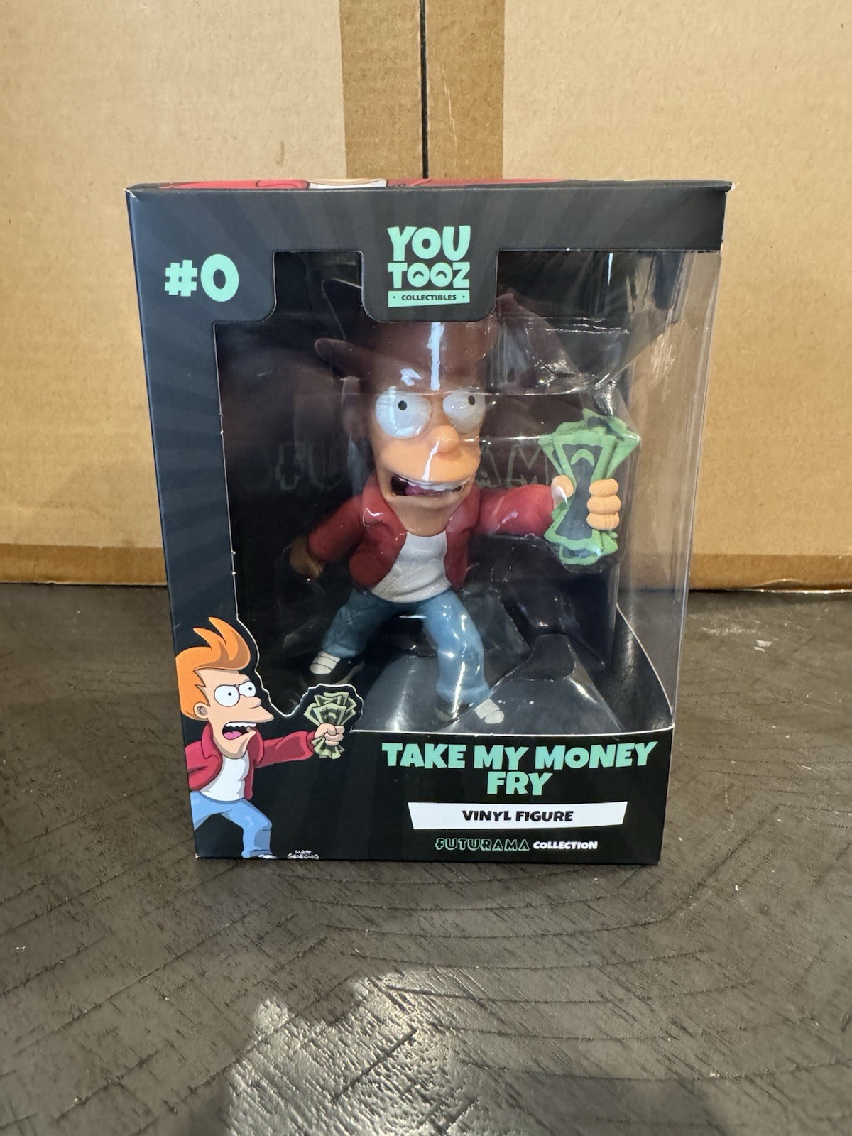 Youtooz Futurama Collection - \'Take My Money\' Fry Vinyl Figure #0 Youtooz Futurama Collection - \'Take My Money\' Fry Vinyl Figure #0