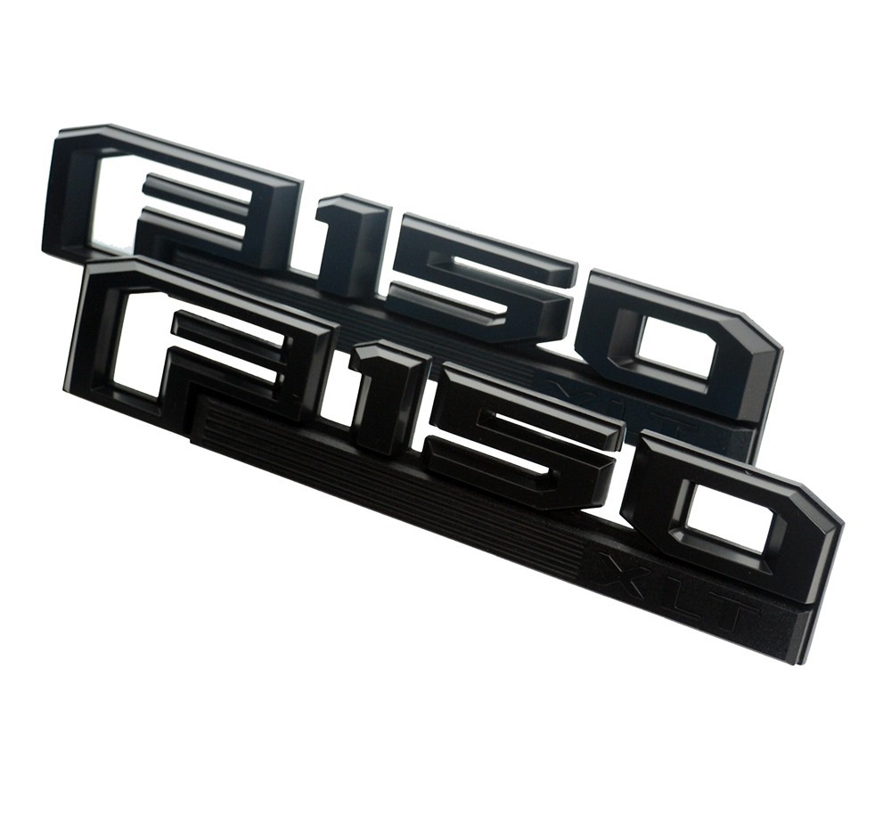 NEW Fits 15-20 F150 XLT Fender Badge LH+RH SPORT APPEARANCE SET OF 2