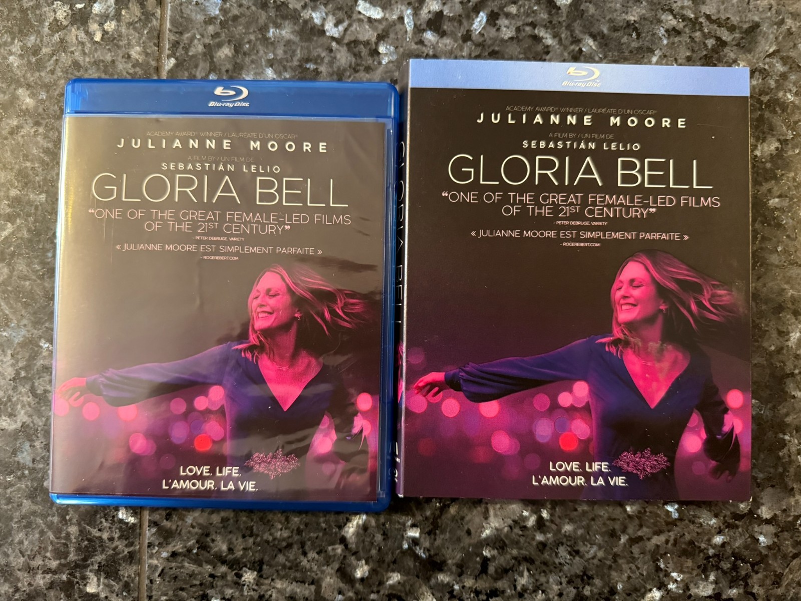 Gloria Bell  (Blu-ray, 2018)  Julianne Moore w/ Slipcover - VERY GOOD