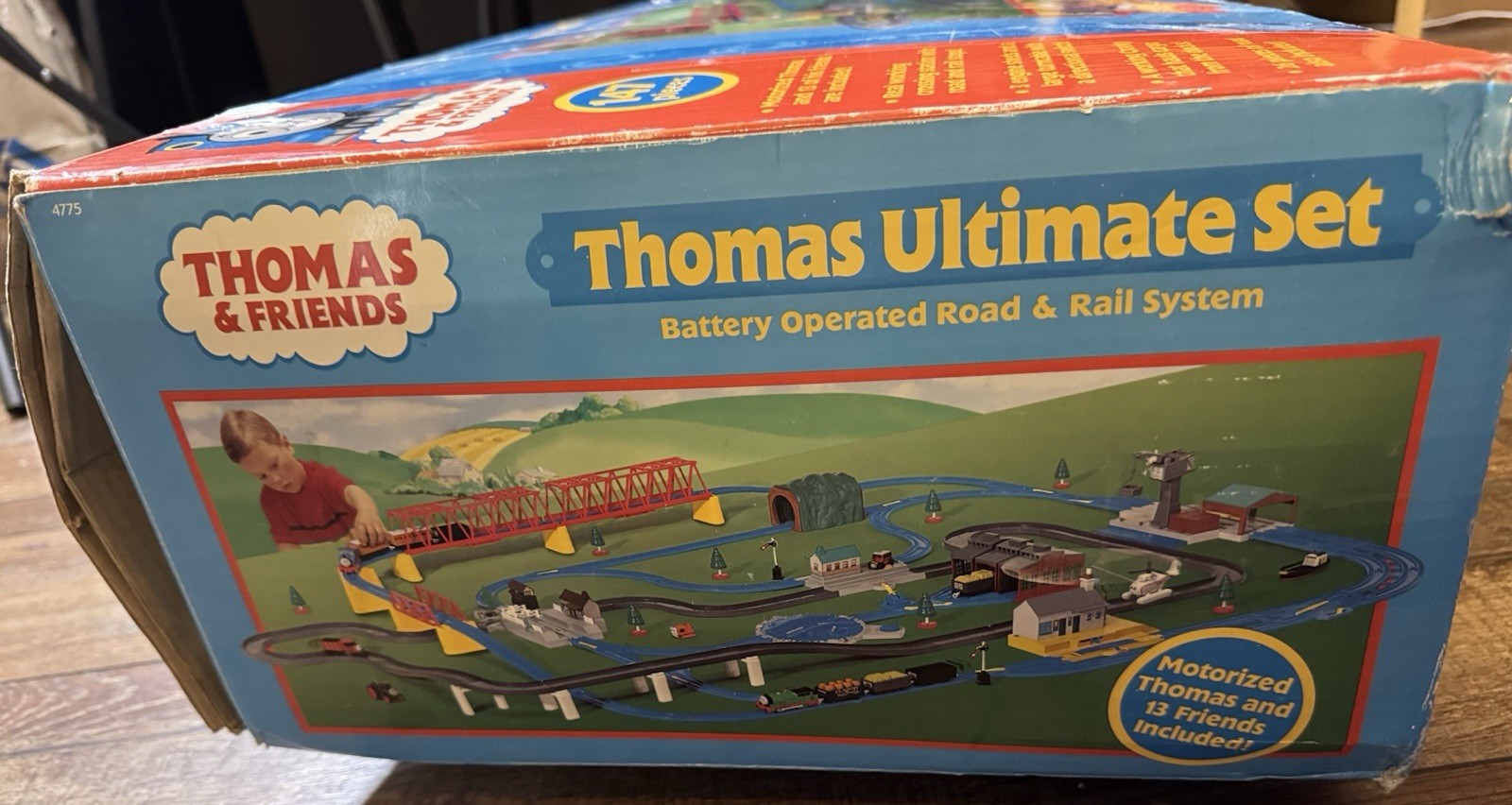 Vtg Tomy Thomas & Friends Rail Motor Road  Train Tank Ultimate Set 2004 READ