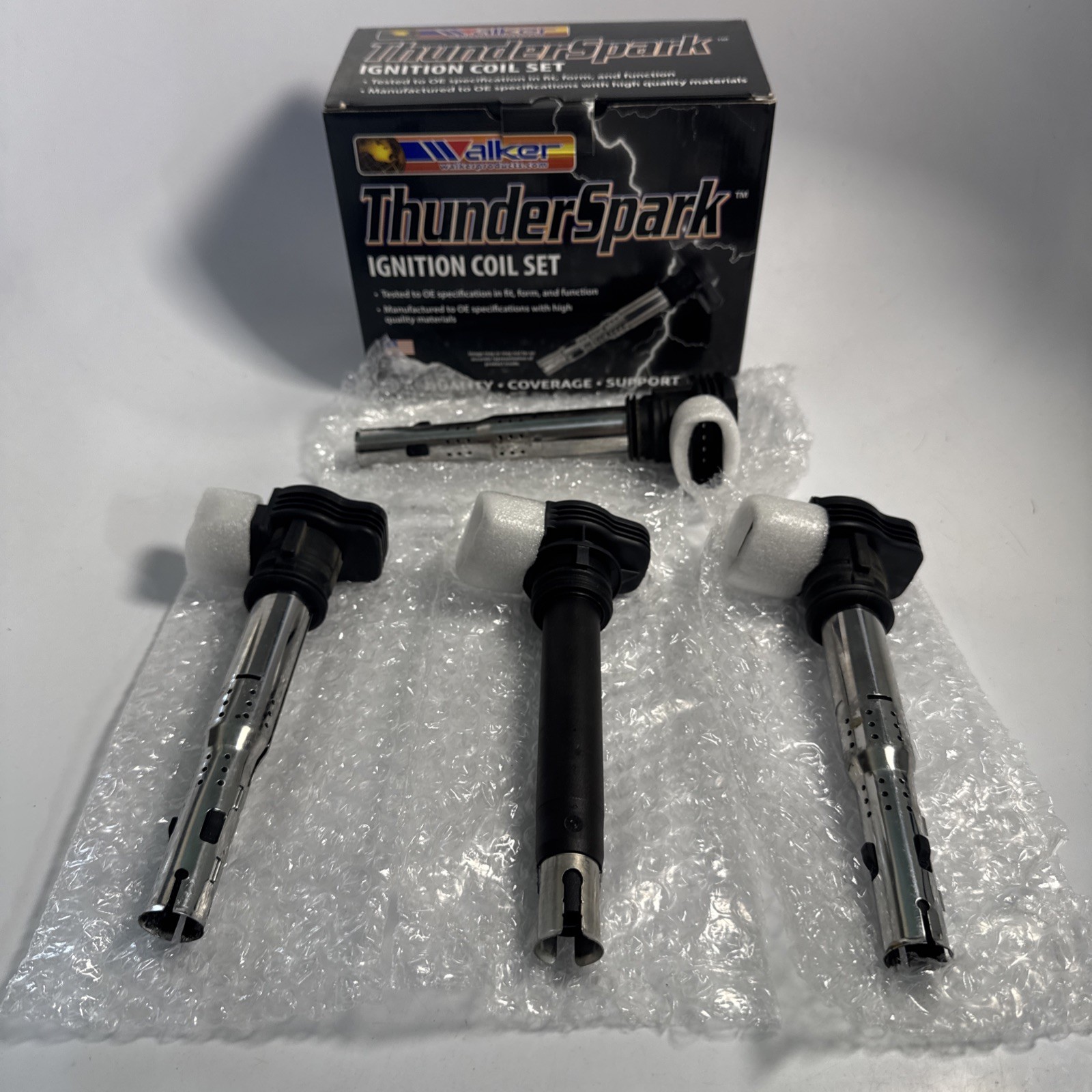 Walker Thunderspark Ignition Coil Set Of 4 921-2110 Brand New With Original Box