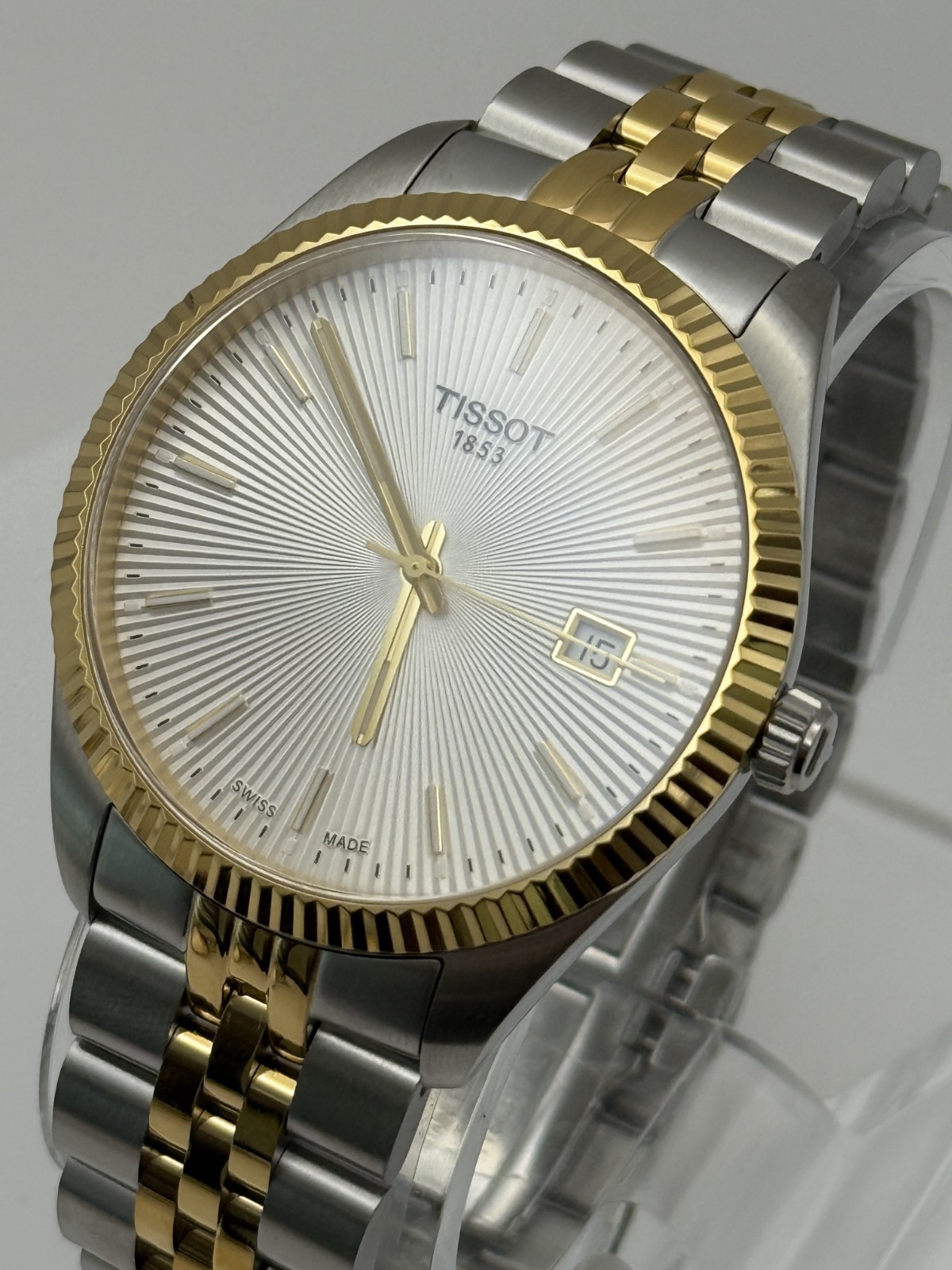 Tissot Ballade Quartz 40mm Silver Dial SS Men's Watch T1564102203100