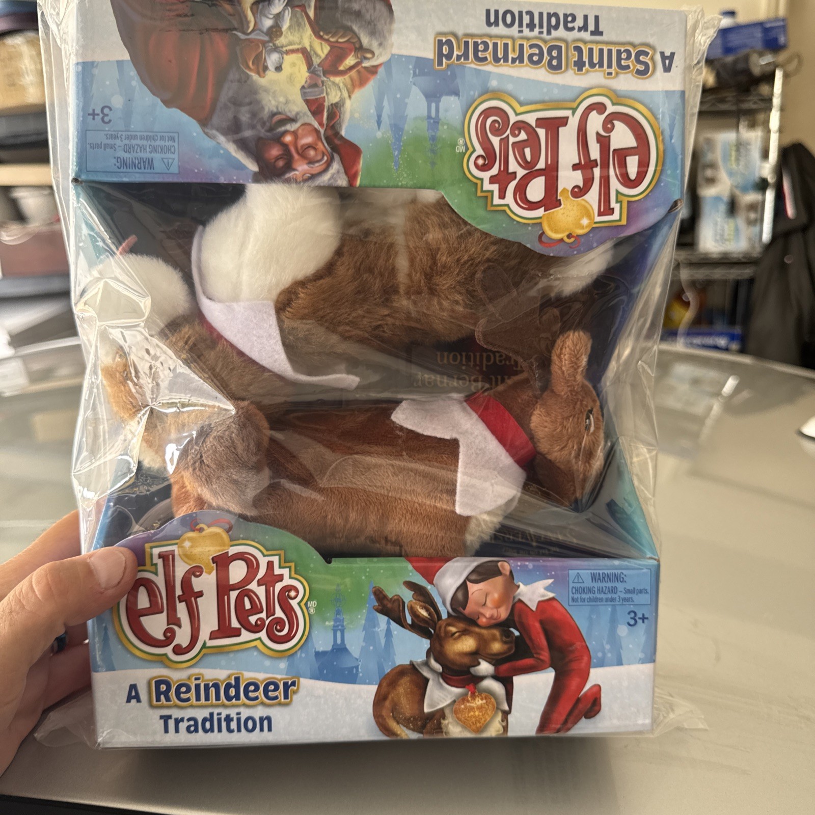The Elf on the Shelf Pets: A Reindeer Tradition AND St. Bernard Trad W/BOOKS
