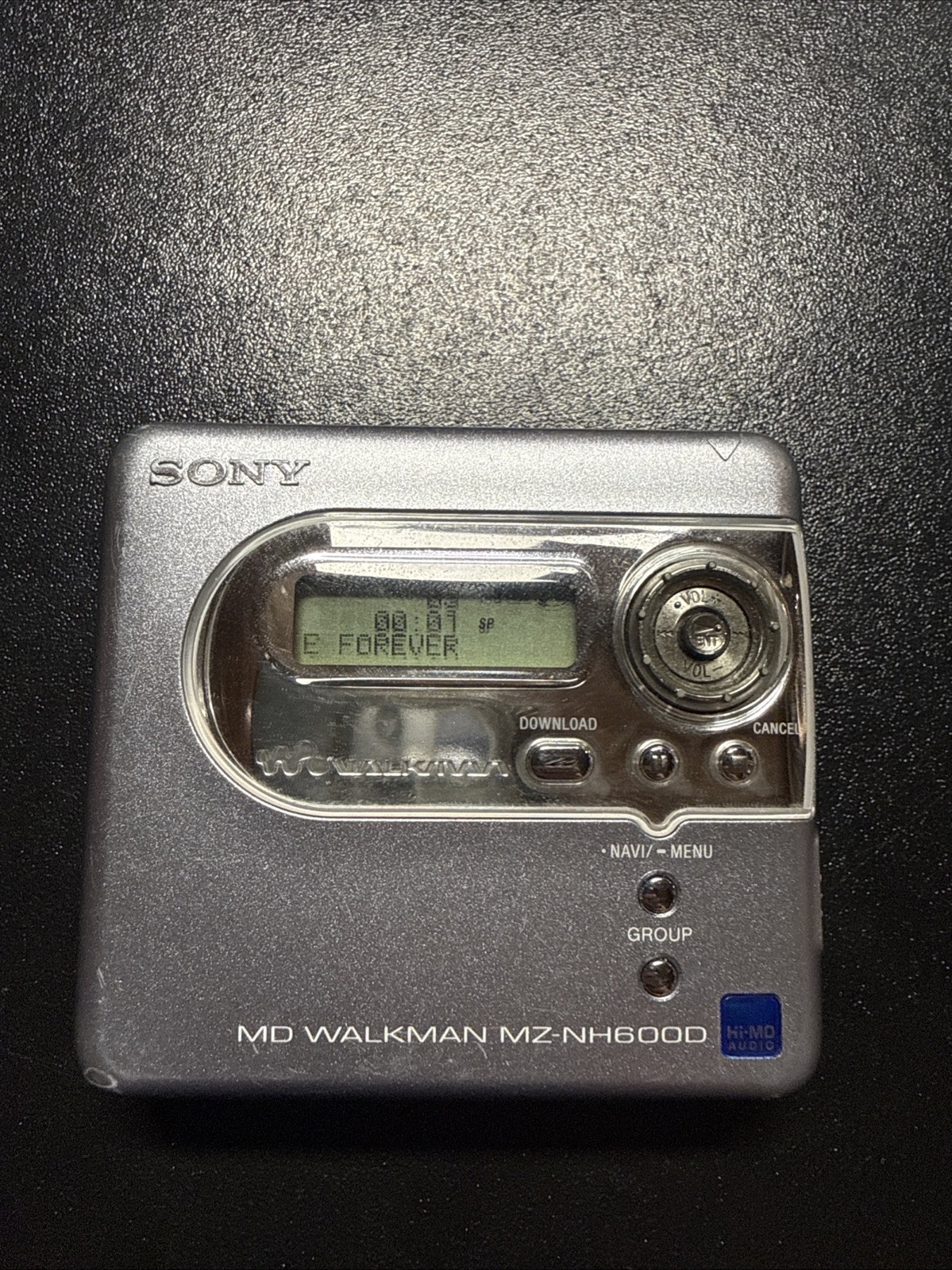 Sony MZ-NH600D Hi-MD Walkman , TESTED, Great Con, HiMD, Minidisc, MDLP, Netmd Sony MZ-NH600D Hi-MD Walkman , TESTED, Great Con, HiMD, Minidisc, MDLP, Netmd
