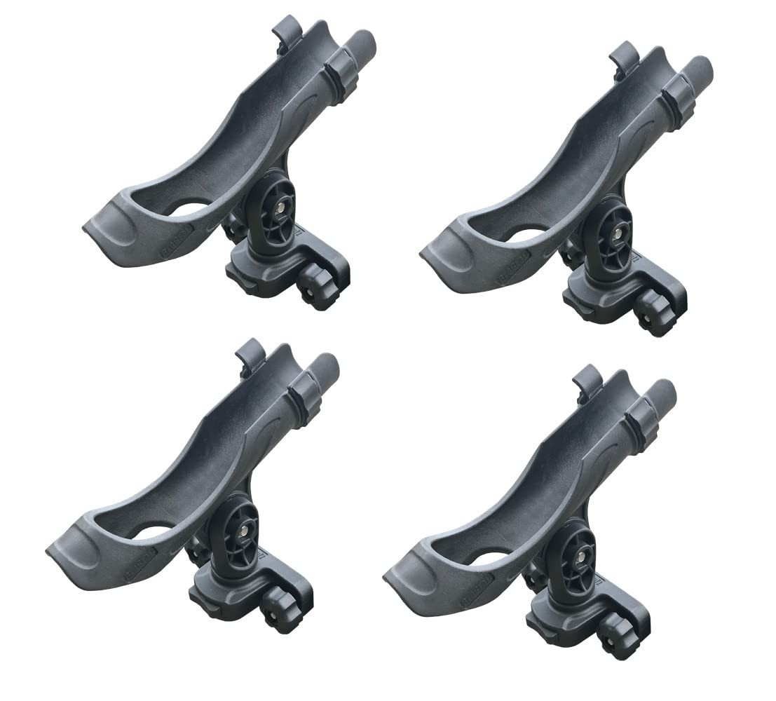 Brocraft Versatrack Sport Trak 90 Degree Rod Holder for Lund Boat - 4 Pack Brocraft Versatrack Sport Trak 90 Degree Rod Holder for Lund Boat - 4 Pack