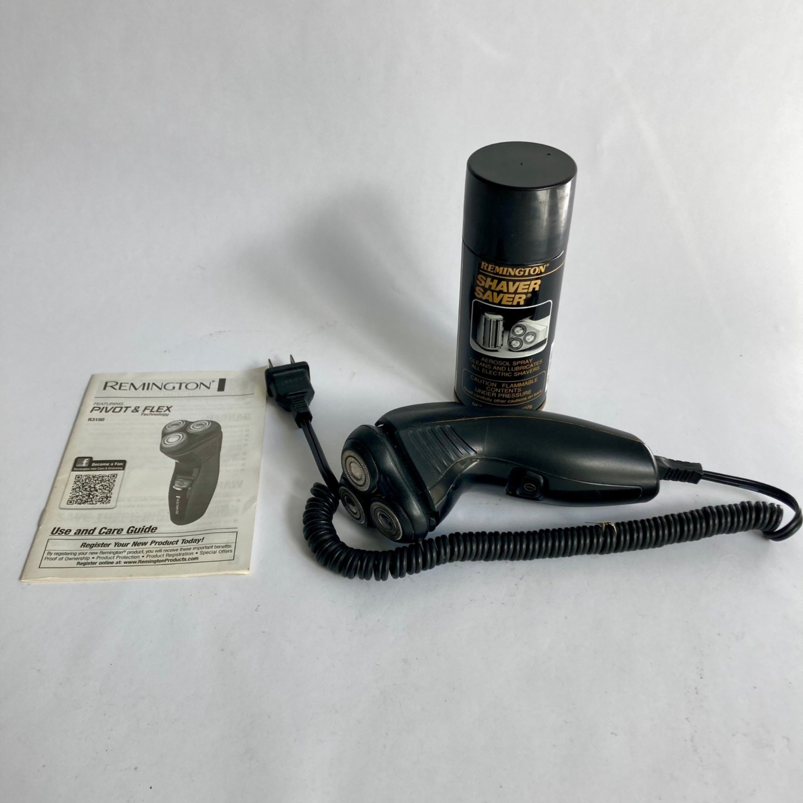 Vintage Remington R3150 Corded Electric Shaver Razor Vintage Remington R3150 Corded Electric Shaver Razor