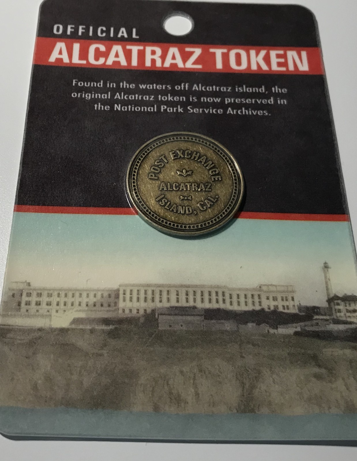New - Alcatraz Island, CA Token