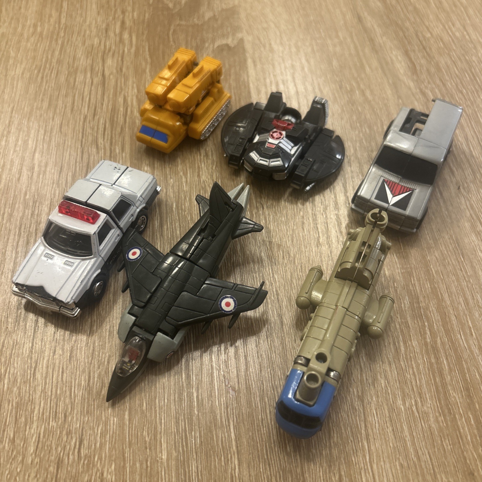 Vintage 1983 Tonka GoBots Bundle MR-19 Twin Spin Pathfinder Hans Cuf Vanguard