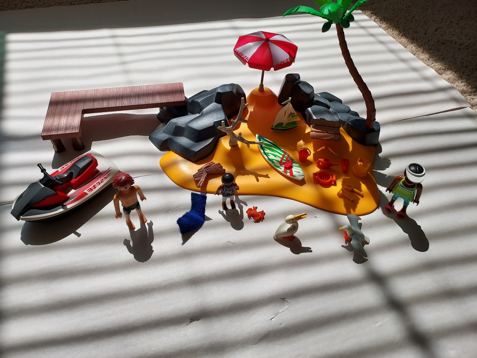 Playmobil set 5992; Holiday island; original box not included