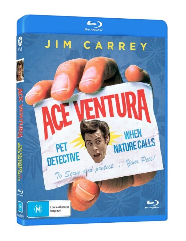 Ace Ventura: Pet Detective (1994) & When Nature Calls (1995) Blu-Ray Set NEW