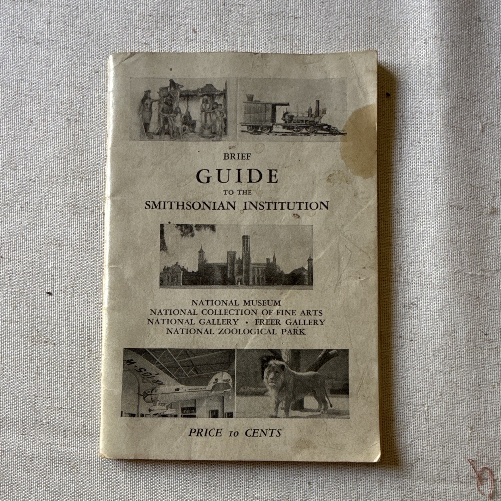 Smithsonian Institution Guide 1942 Book Washington DC 5th Ed Rare History WW2 Smithsonian Institution Guide 1942 Book Washington DC 5th Ed Rare History WW2