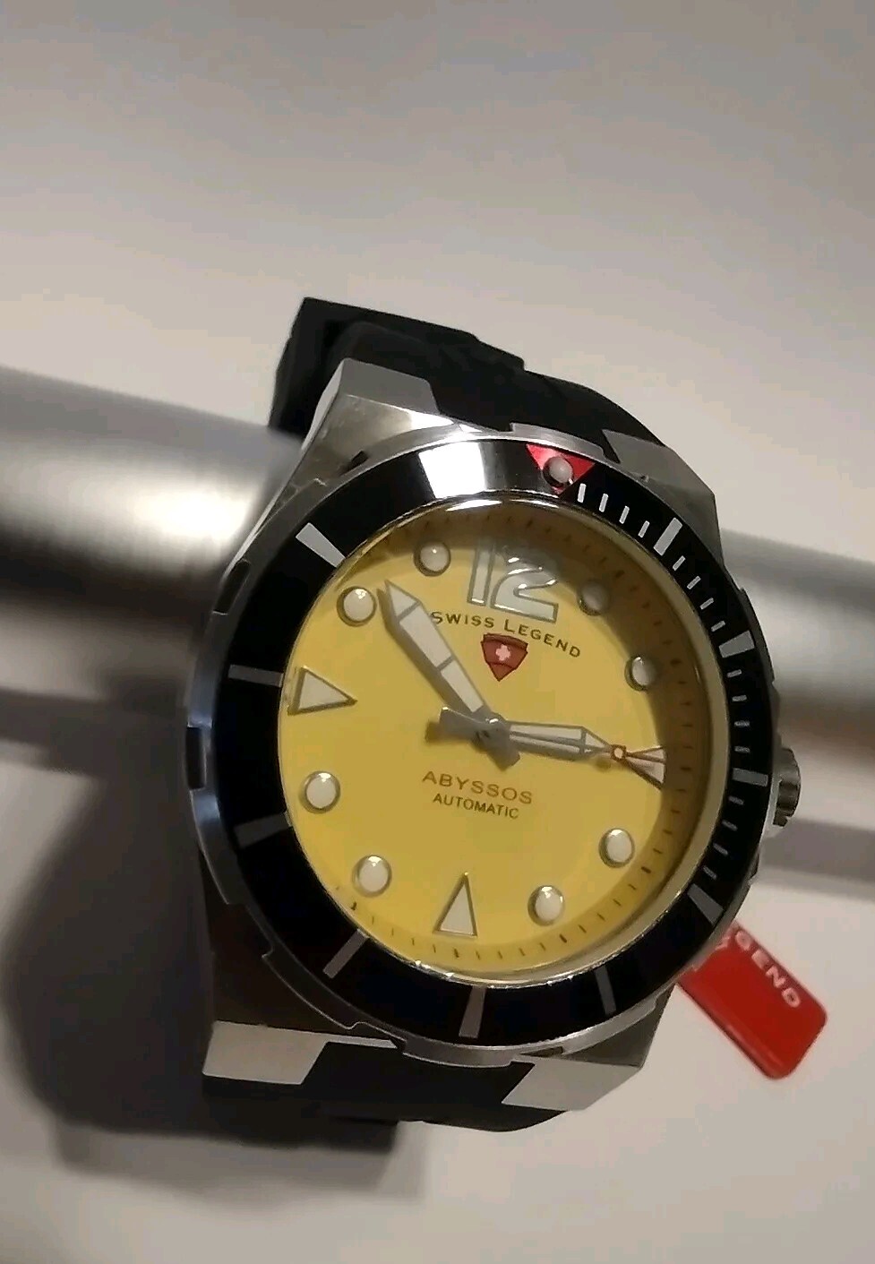 New Rare Swiss Legend Abyssos Swiss Made Automatic Men’s Diver Watch 1000 M Mens