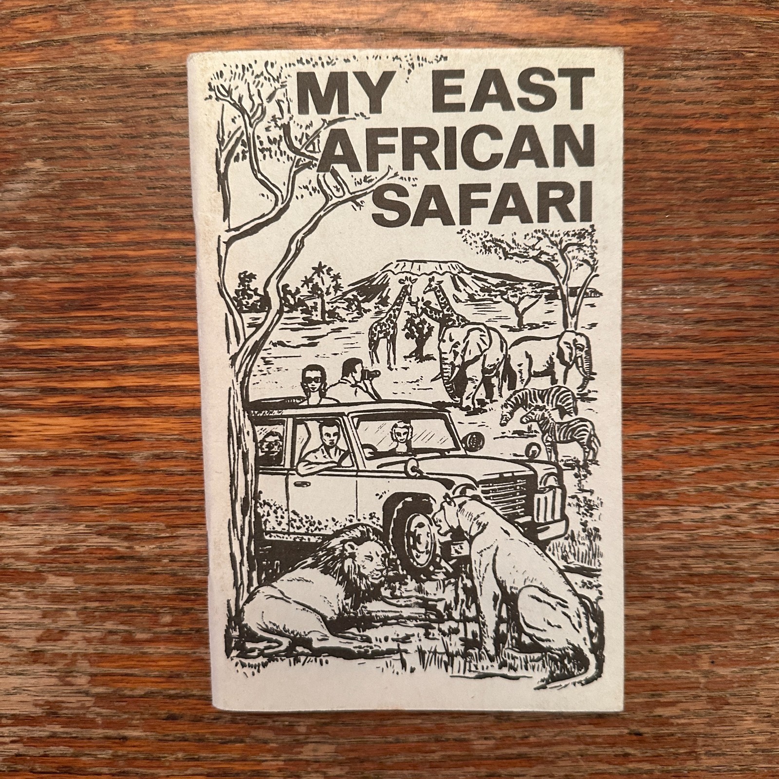 My East African Safari by Keith Gatlish 1971 Paperback Kenya VERY GOOD