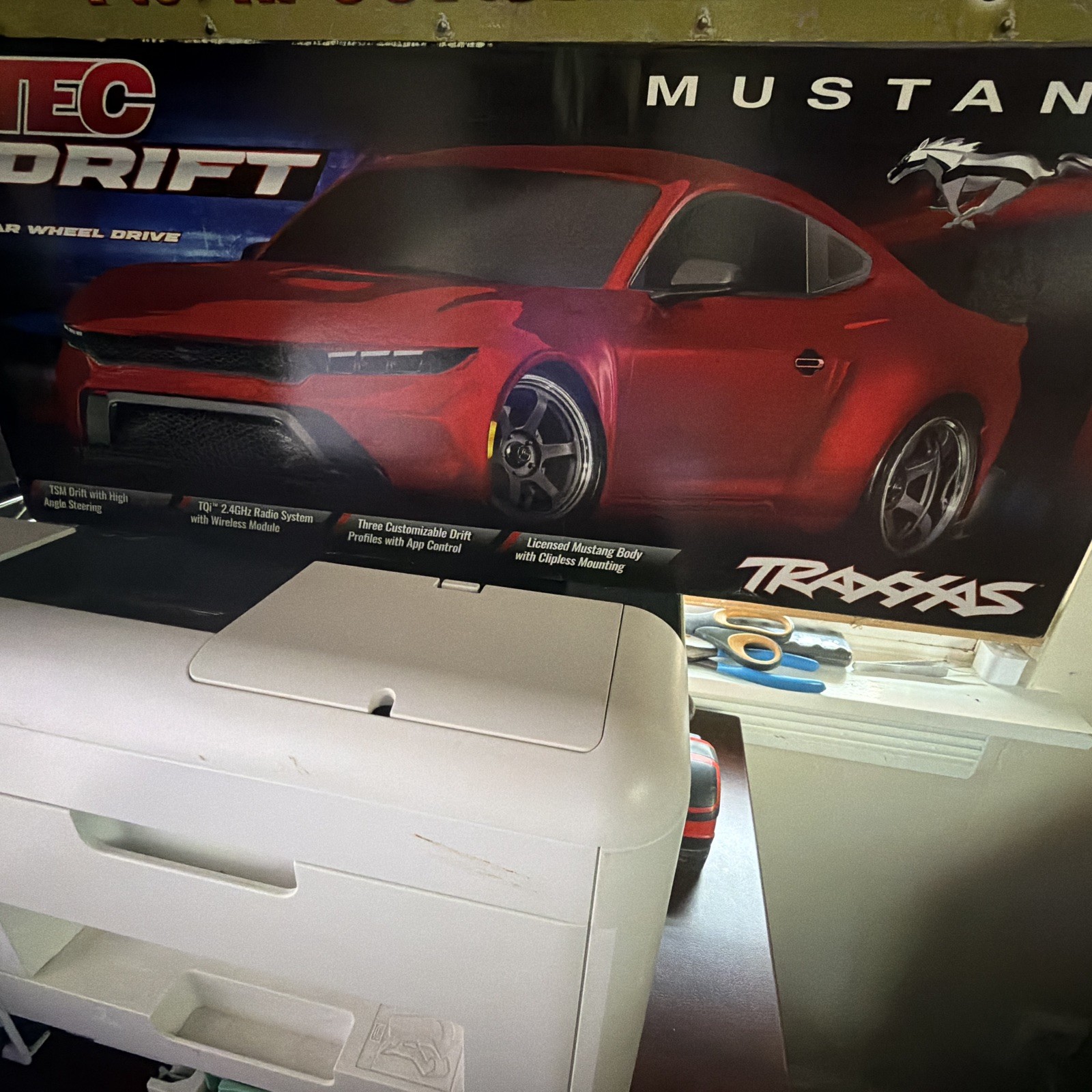 TRAXXAS 105237-4 Drift 4-Tec Ford Mustang 921 Factory Sealed New TRAXXAS 105237-4 Drift 4-Tec Ford Mustang 921 Factory Sealed New