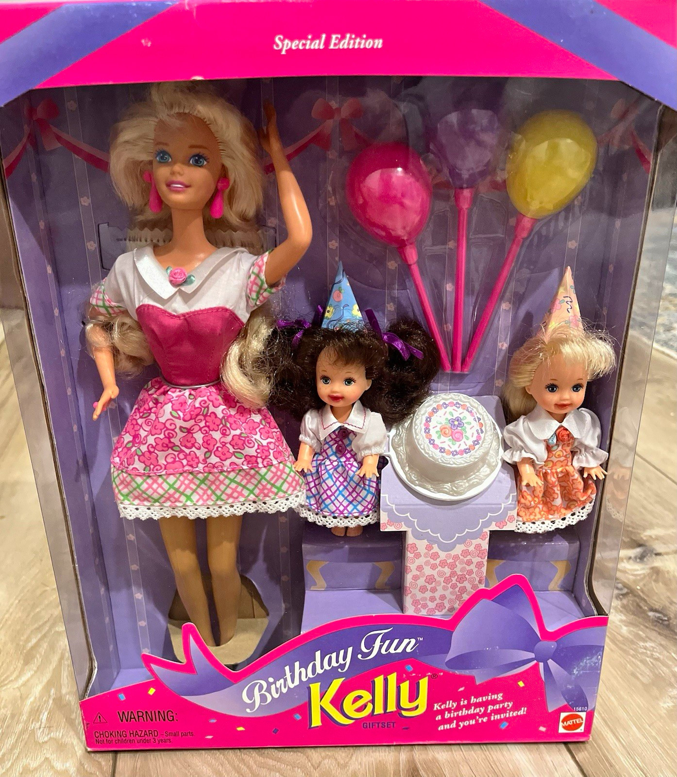 Mattel Birthday Fun Kelly Giftset Special Edition 1996 12 in MPN 15610 Mattel Birthday Fun Kelly Giftset Special Edition 1996 12 in MPN 15610