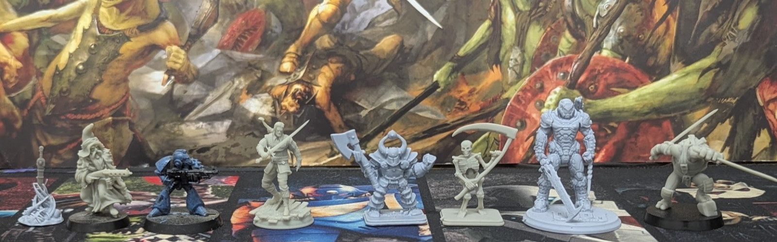 8x Pop Culture Tabletop Miniatures Lot RPG -Good for fun frostgrave or stargrave