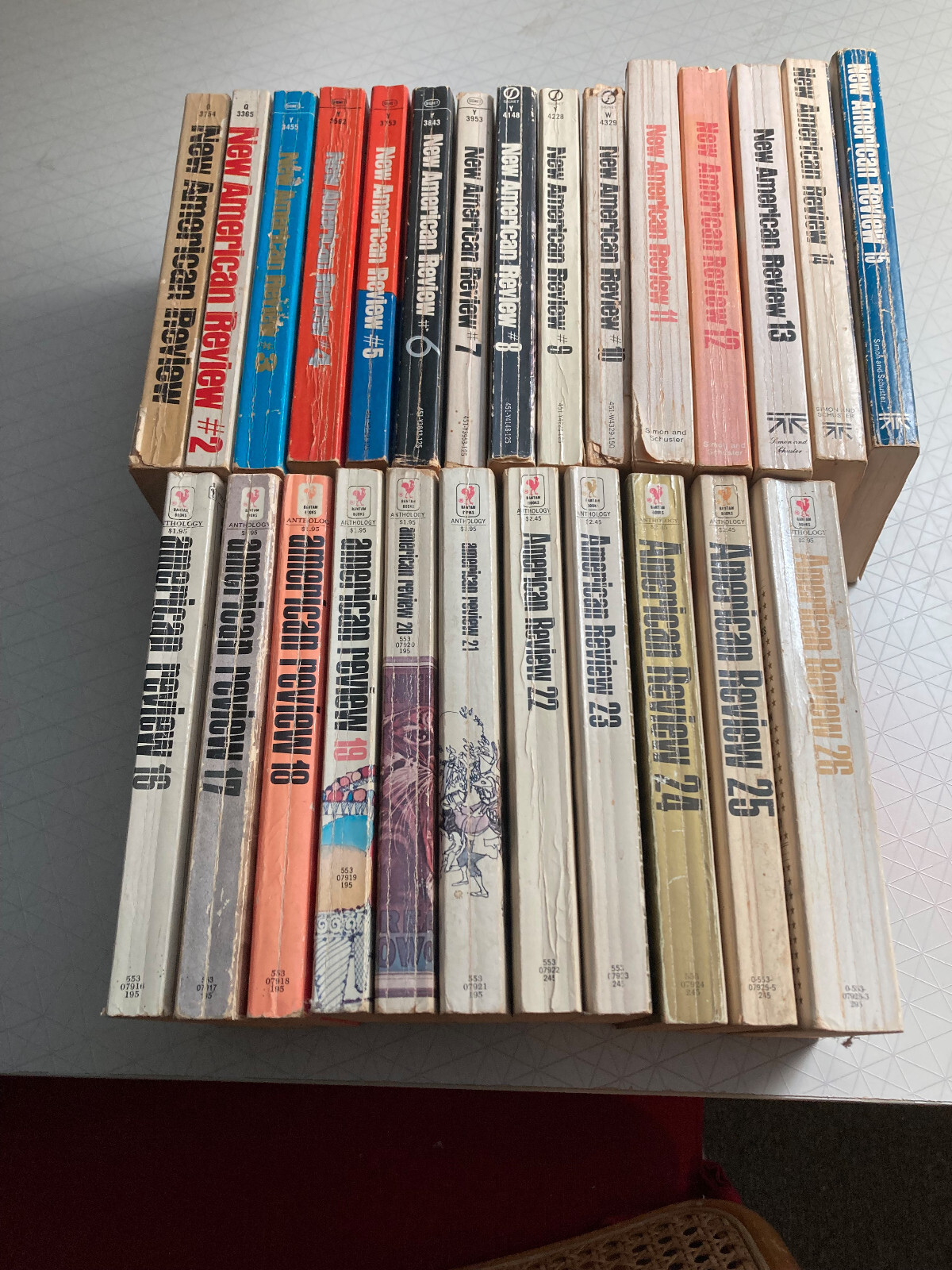 New American Review complete set of 26 volumes