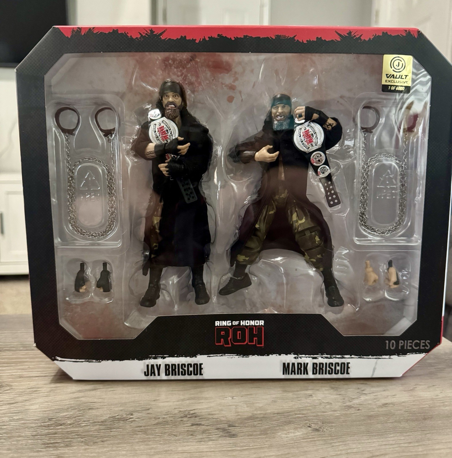 Mark & Jay Briscoe - AEW ROH Vault Exclusive Tag Team /6000 Sealed