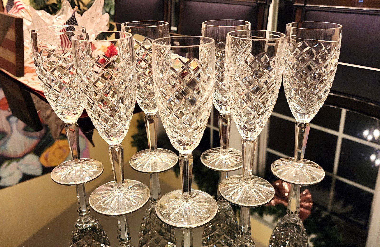Waterford Crystal Comeragh Champagne Flutes Waterford Crystal Comeragh Champagne Flutes