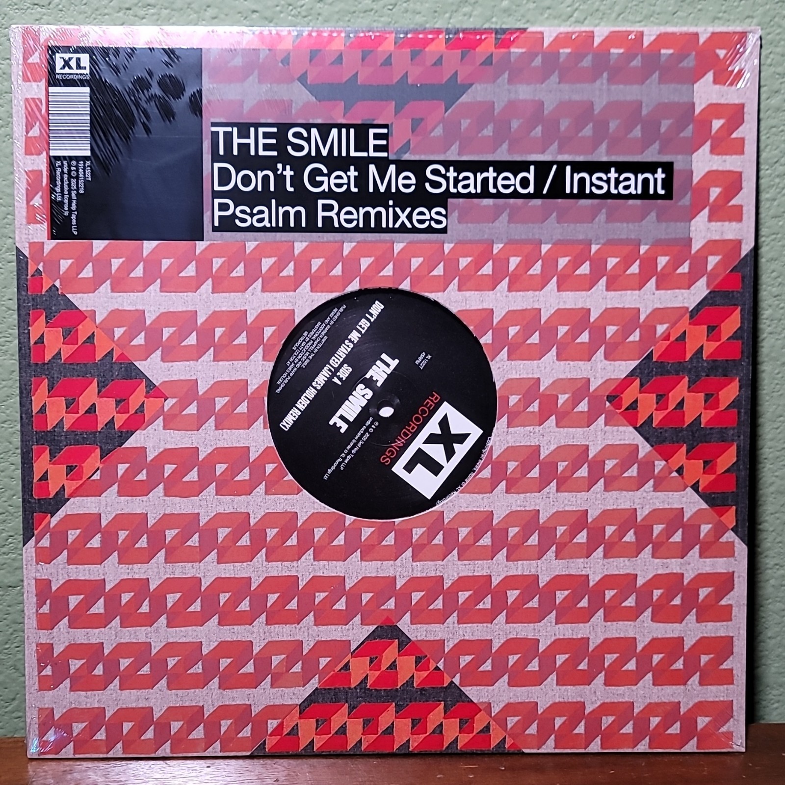 The Smile Don\'t Get Me Started / Instant Psalm Remixes XL Recordings Vinyl The Smile Don\'t Get Me Started / Instant Psalm Remixes XL Recordings Vinyl