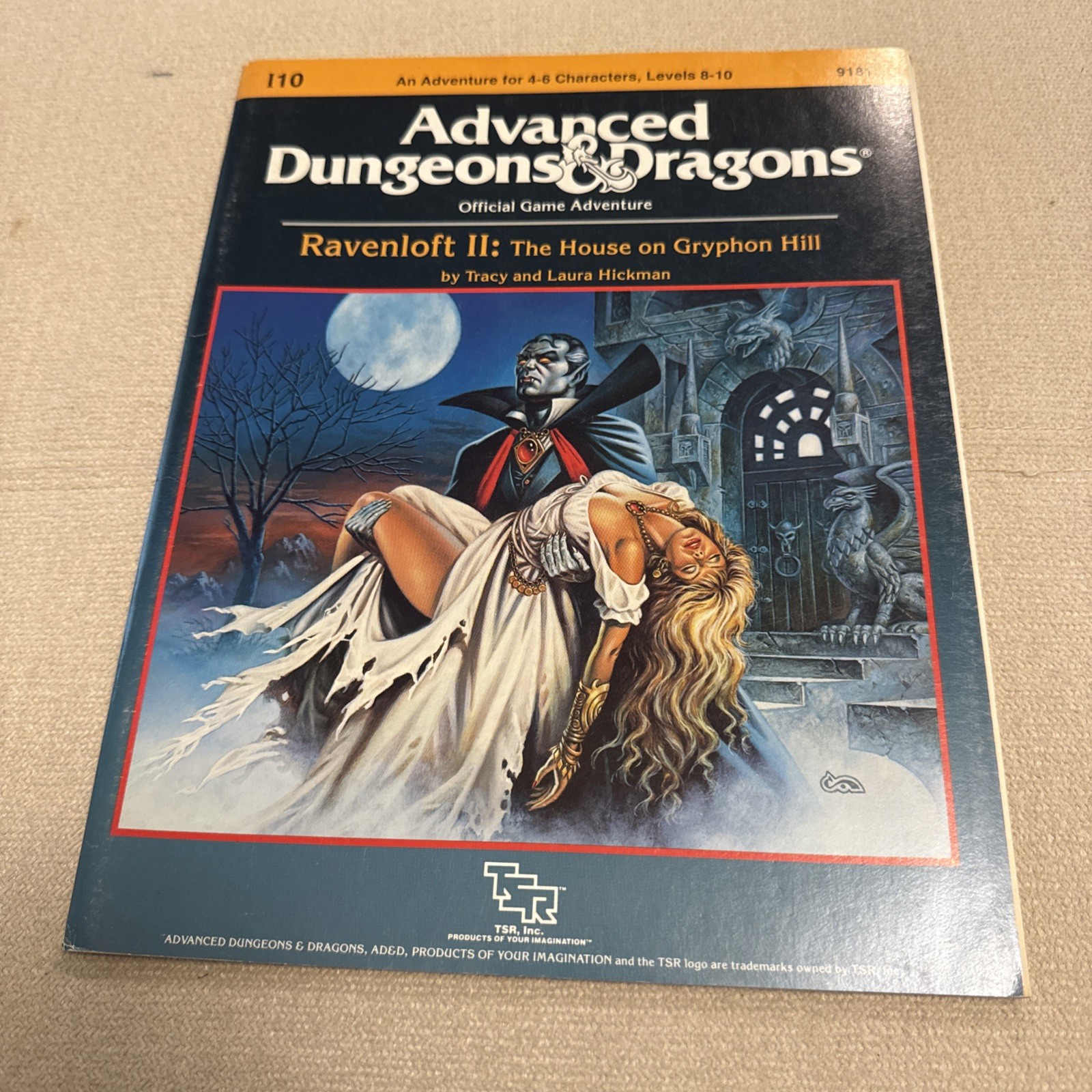 Advanced D&D RAVENLOFT II: THE HOUSE ON GRYPHON HILL - TSR