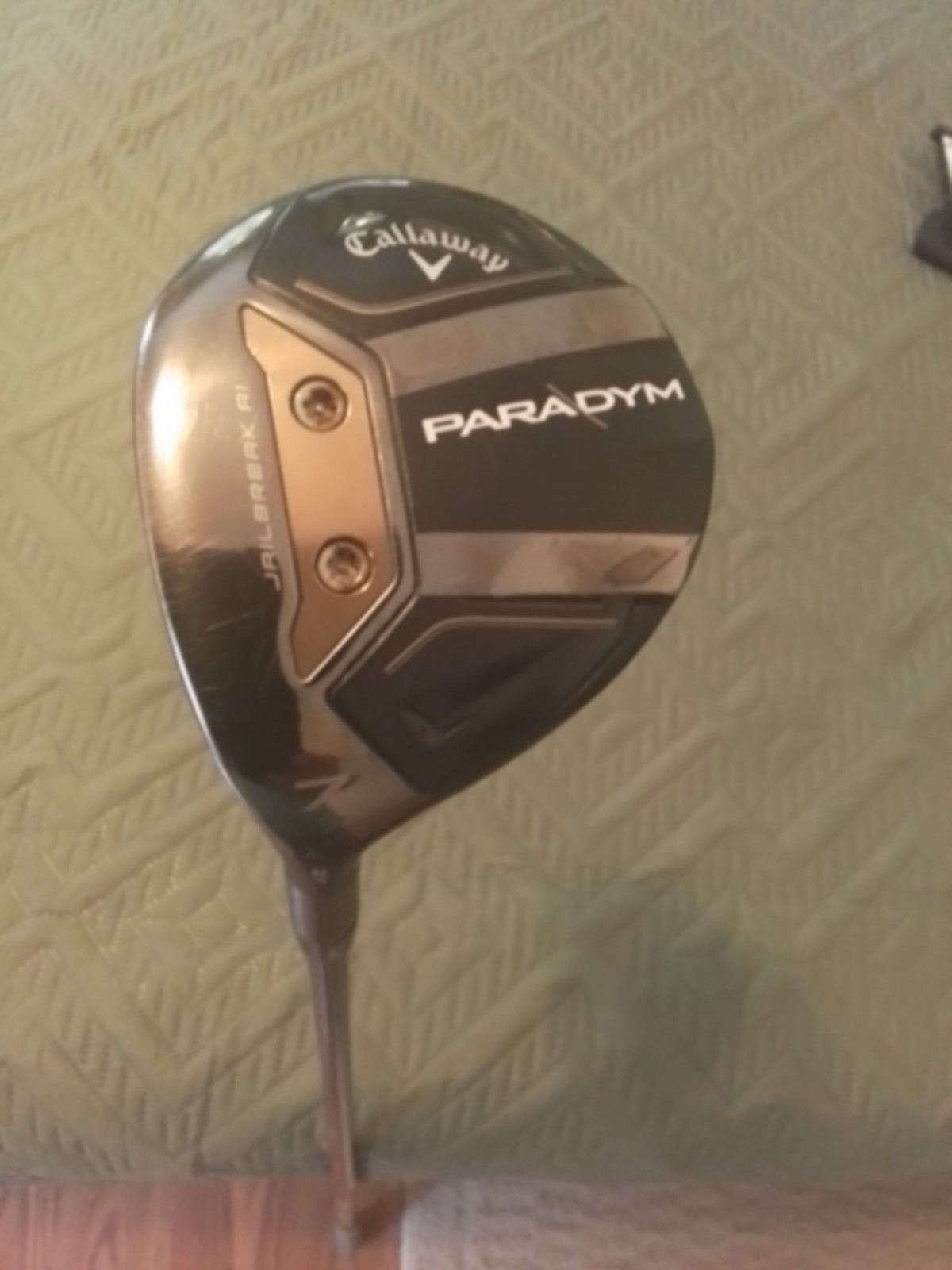 Callaway Paradym 21* Left Hand 7 Wood HZRDUS Gen 4 Silver 60g 5.5 Regular Used