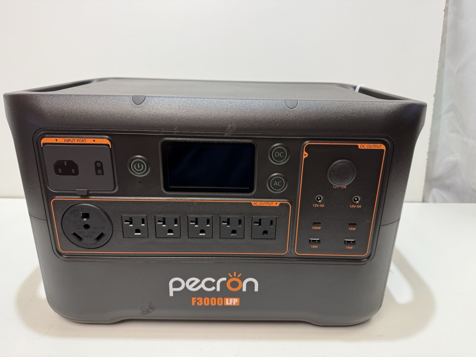 PECRON F3000LFP Portable Power Station 3072Wh 3600W Solar Generator Home