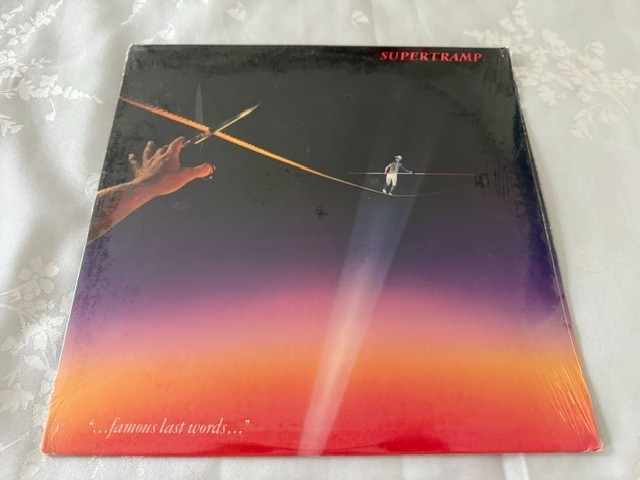 Supertramp - Famous Last Words Vinyl LP Album 1982 A&M Records SP-3732 SEALED