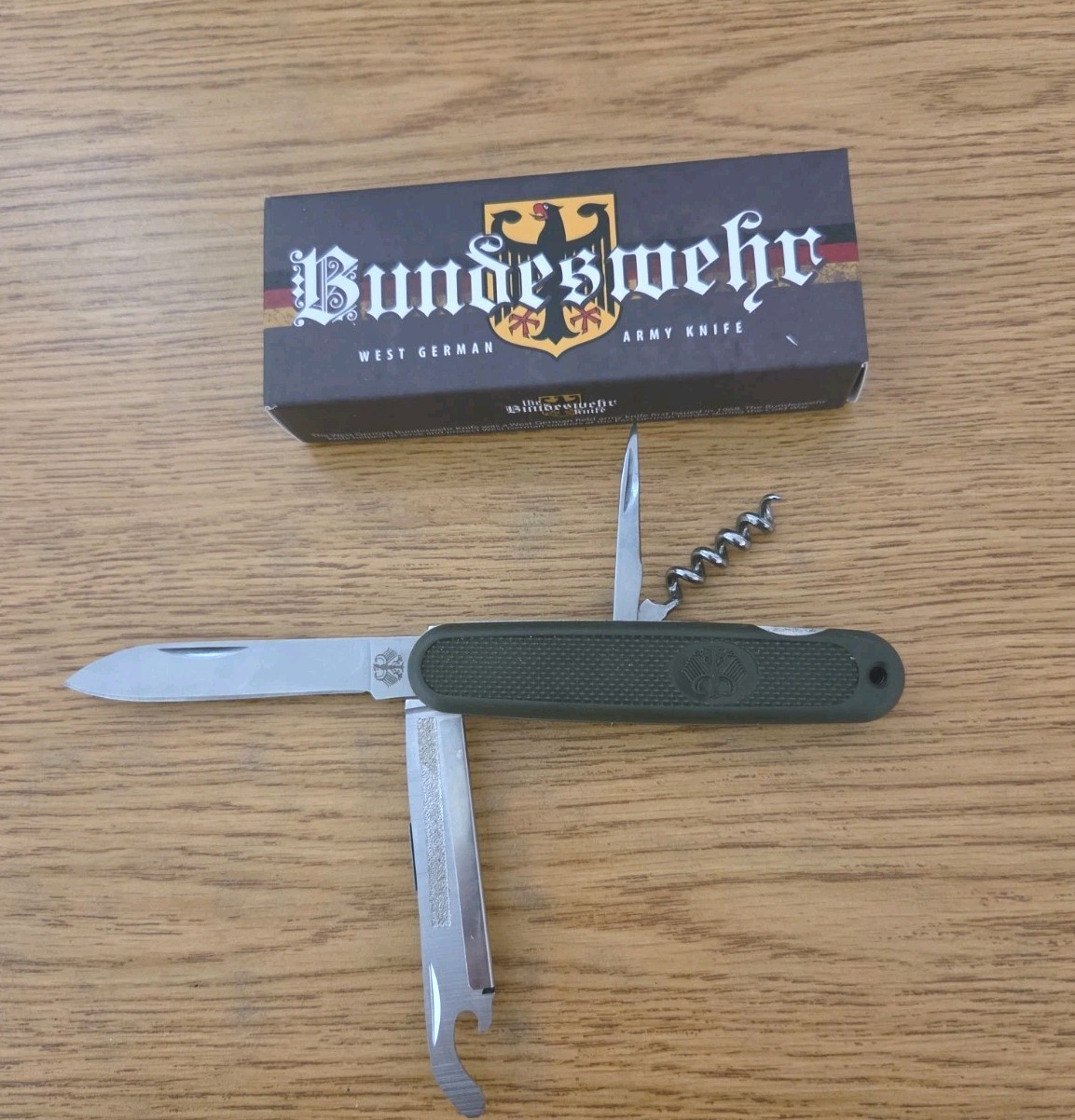 Rite-Edge Bundeswehr German Army Field Knife Camping Multi Tool Rite-Edge Bundeswehr German Army Field Knife Camping Multi Tool