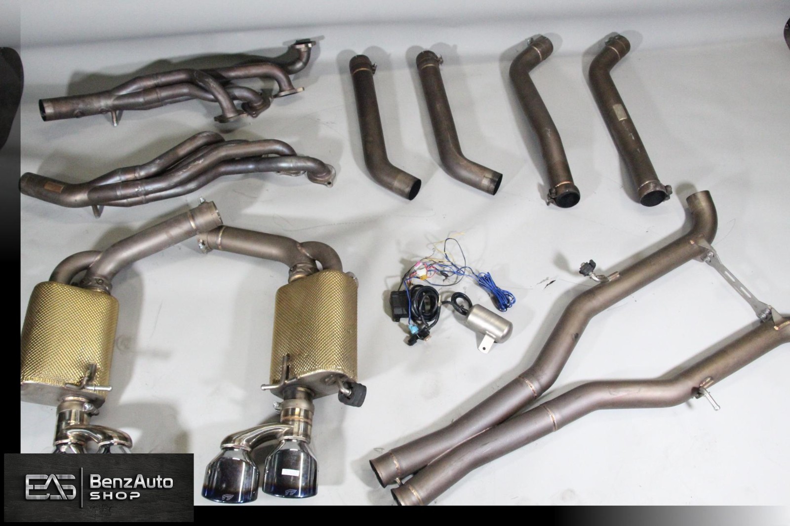 08-14 Mercedes W204 C63 AMG Full IPE Valvetronic Exhaust Pipe System Set