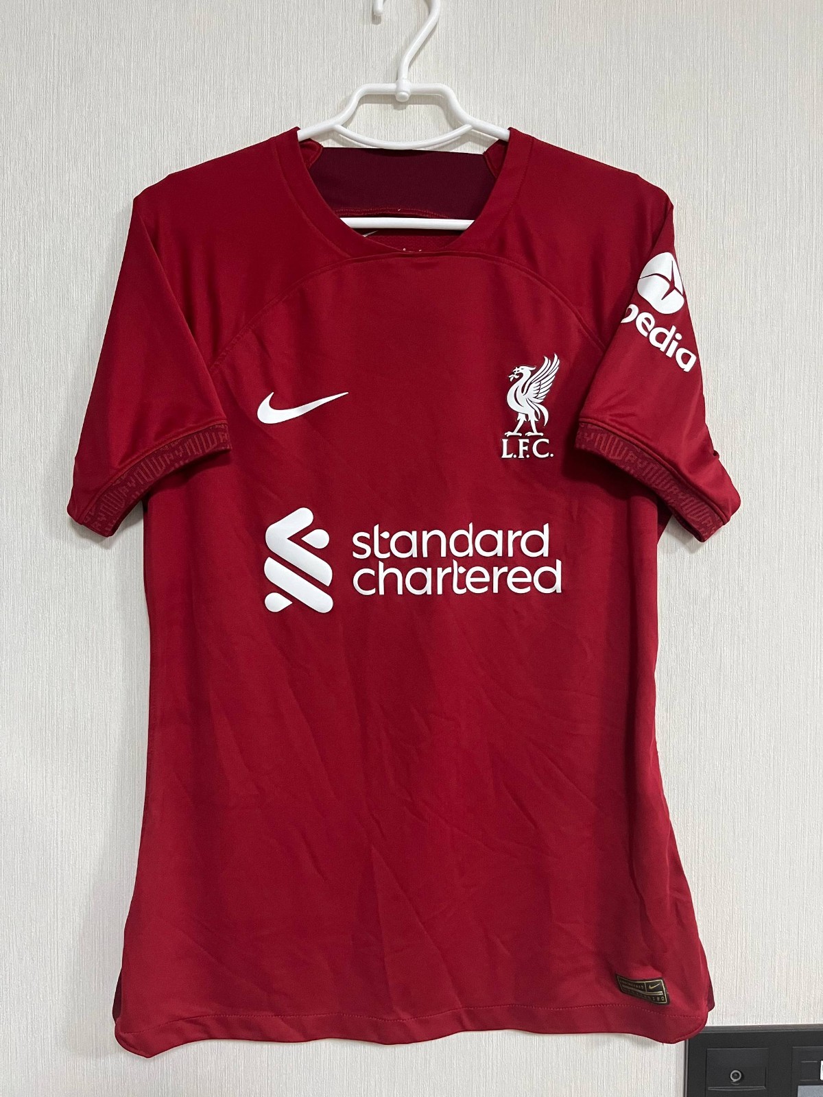 Liverpool 2022/2023 Home Nike Player Issue Womens Football Soccer Jersey Shirt L