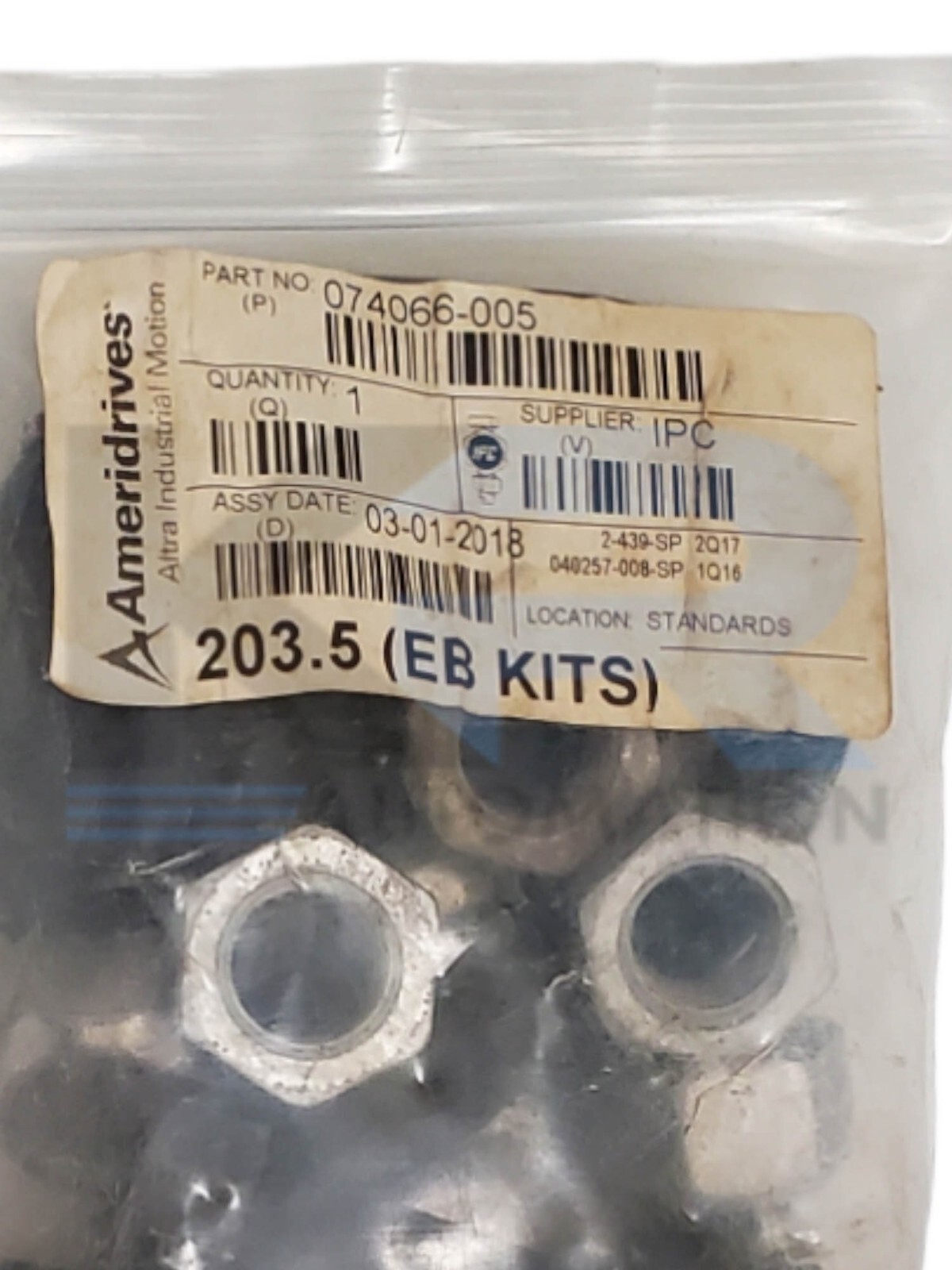 NEW Ameridrives 074066-005 203.5 EB Kit Coupling Assembly Kit