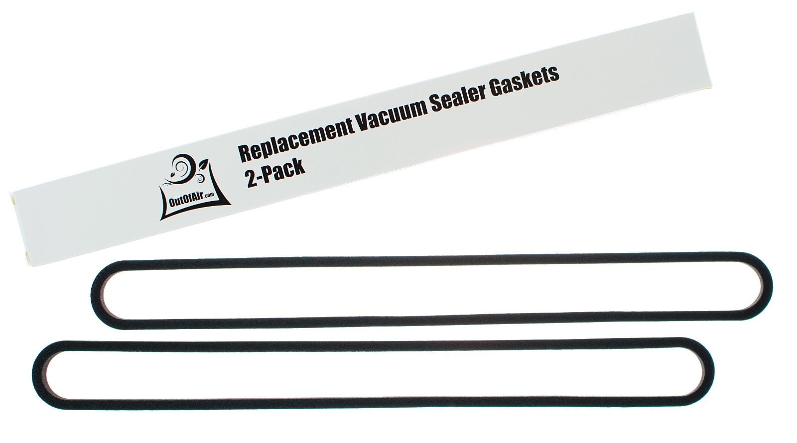 FoodSaver Upper & Lower Gasket Assembly Replacements - 2 Foam Sealer Gaskets 