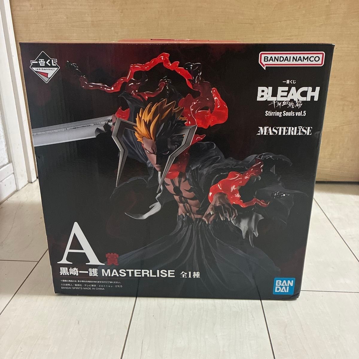Ichiban Kuji BLEACH Stirring Souls Vol.5 A Prize Ichigo Kurosaki MASTERLISE