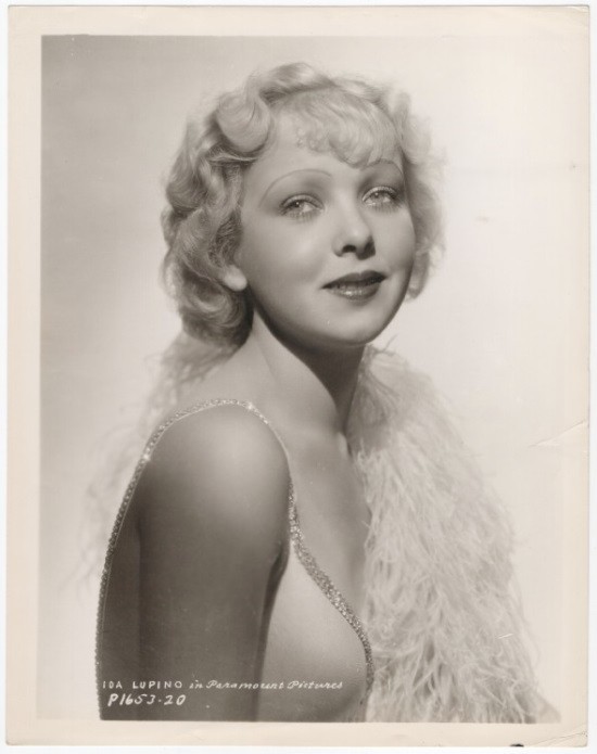IDA LUPINO Beautiful Early Paramount Portrait RARE Vintage Original
