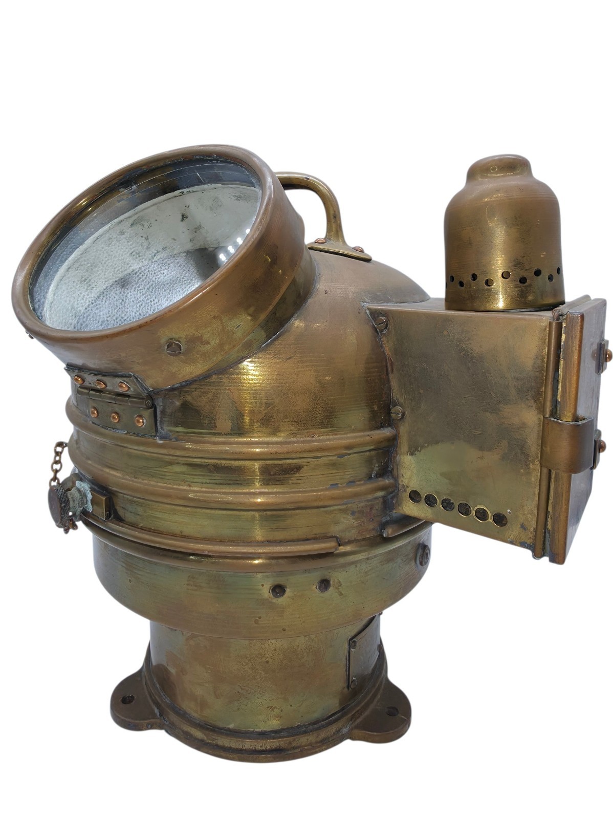 Marine Brass Binnacle Nautical Ship Compass pat 01151A AFT mount Base MCM 7302.H