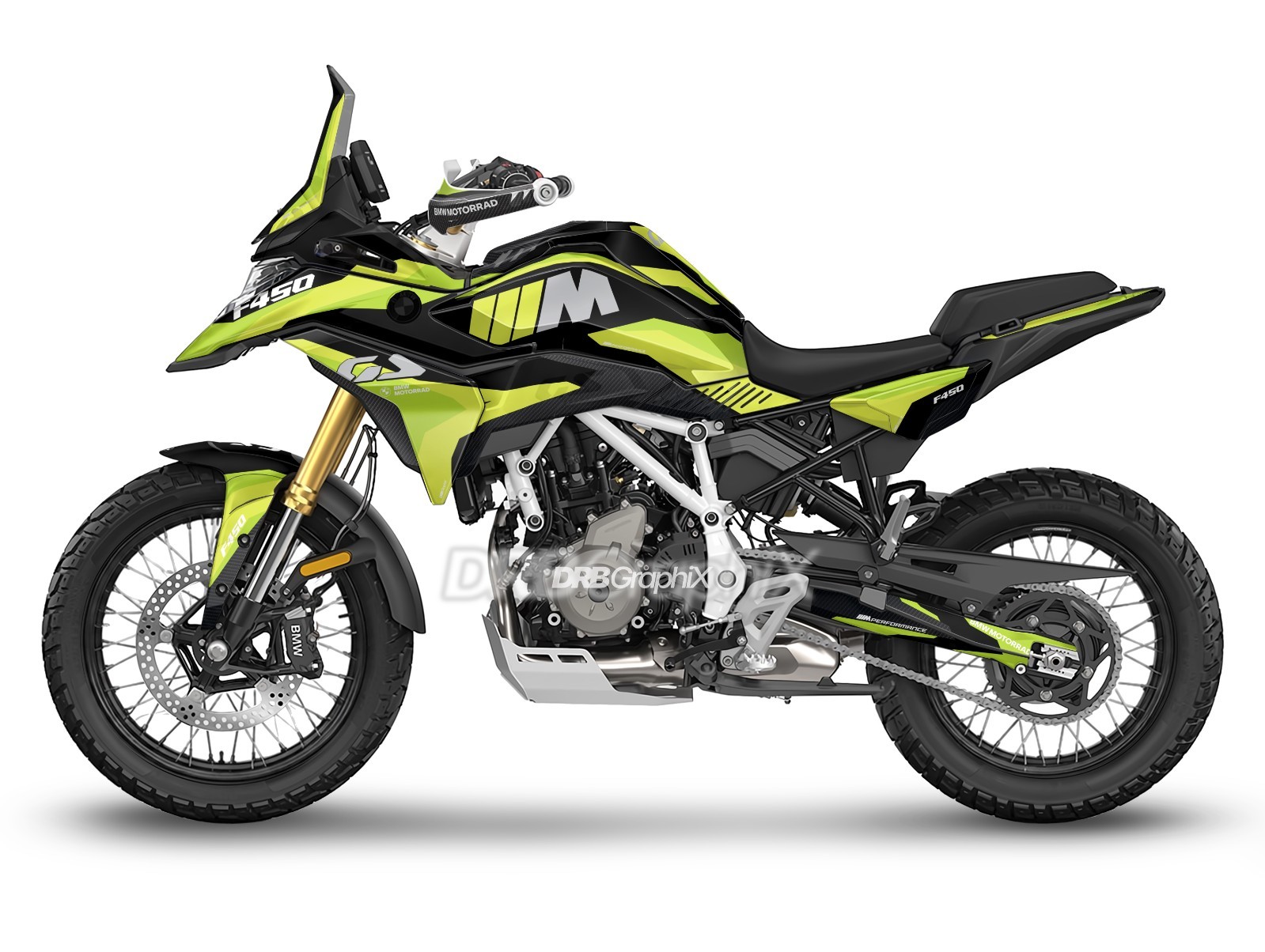 NEW Graphic kit for BMW F450GS (2026~) Decal Kit (MC-BFY)