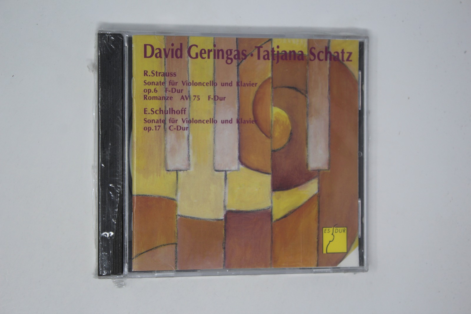 David Geringas Tatjana Schatz Strauss Schulhoff Sonaten Für Violoncello CD