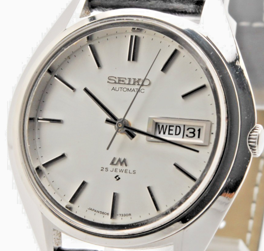 SEIKO LORD MATIC 5606-7191 WEEKDATER 25Jewels Automatic Vintage 1973 from JAPAN