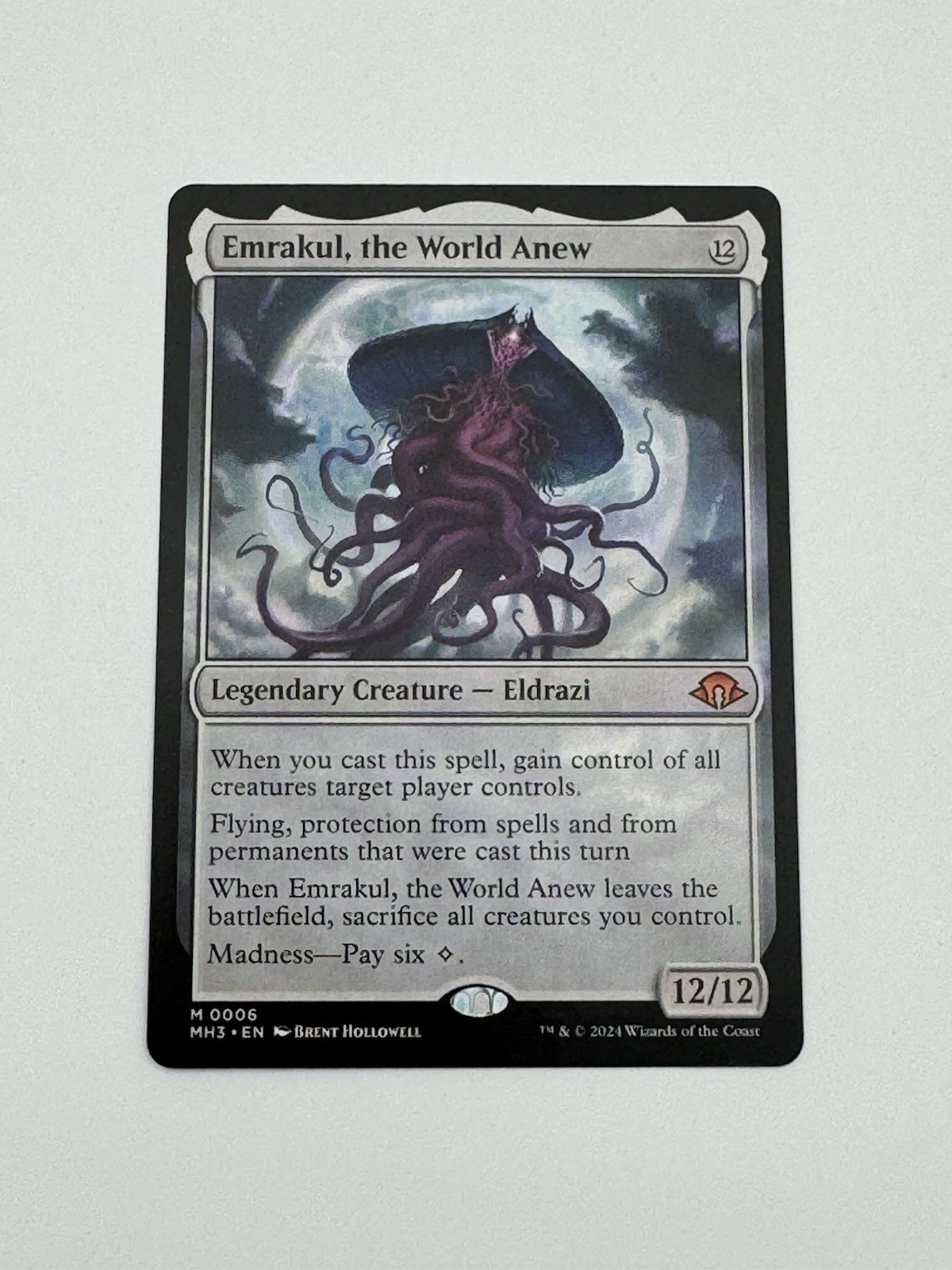 Emrakul, The World Anew Modern Horizons 3 M3C Magic The Gathering MTG (NM) Emrakul, The World Anew Modern Horizons 3 M3C Magic The Gathering MTG (NM)