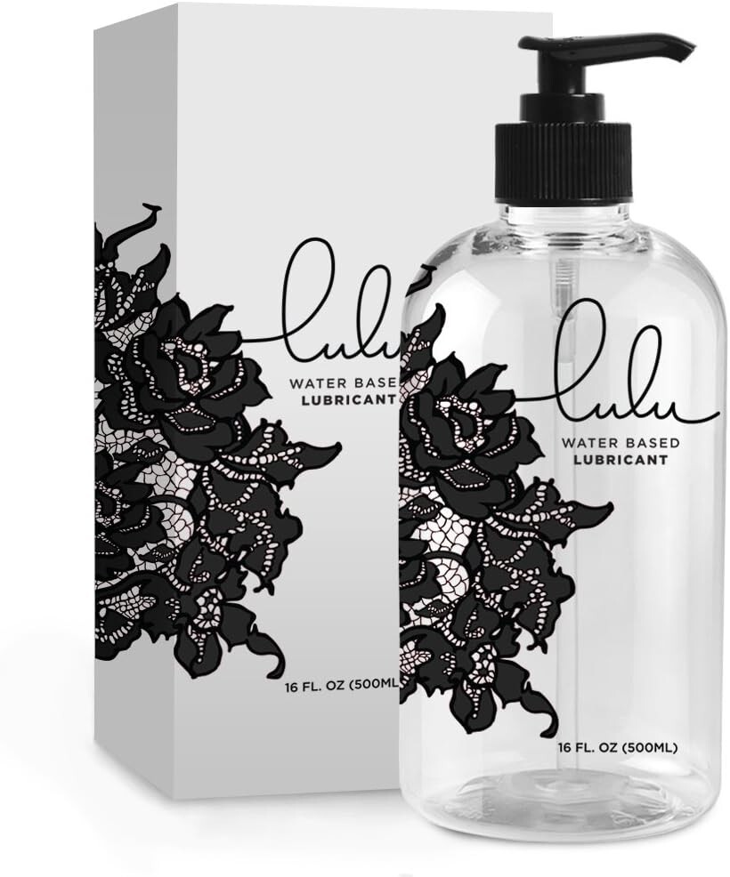Lulu Natural Water Based Personal Lubricant for Men, Women and Couples 16 oz Lulu Natural Water Based Personal Lubricant for Men, Women and Couples 16 oz