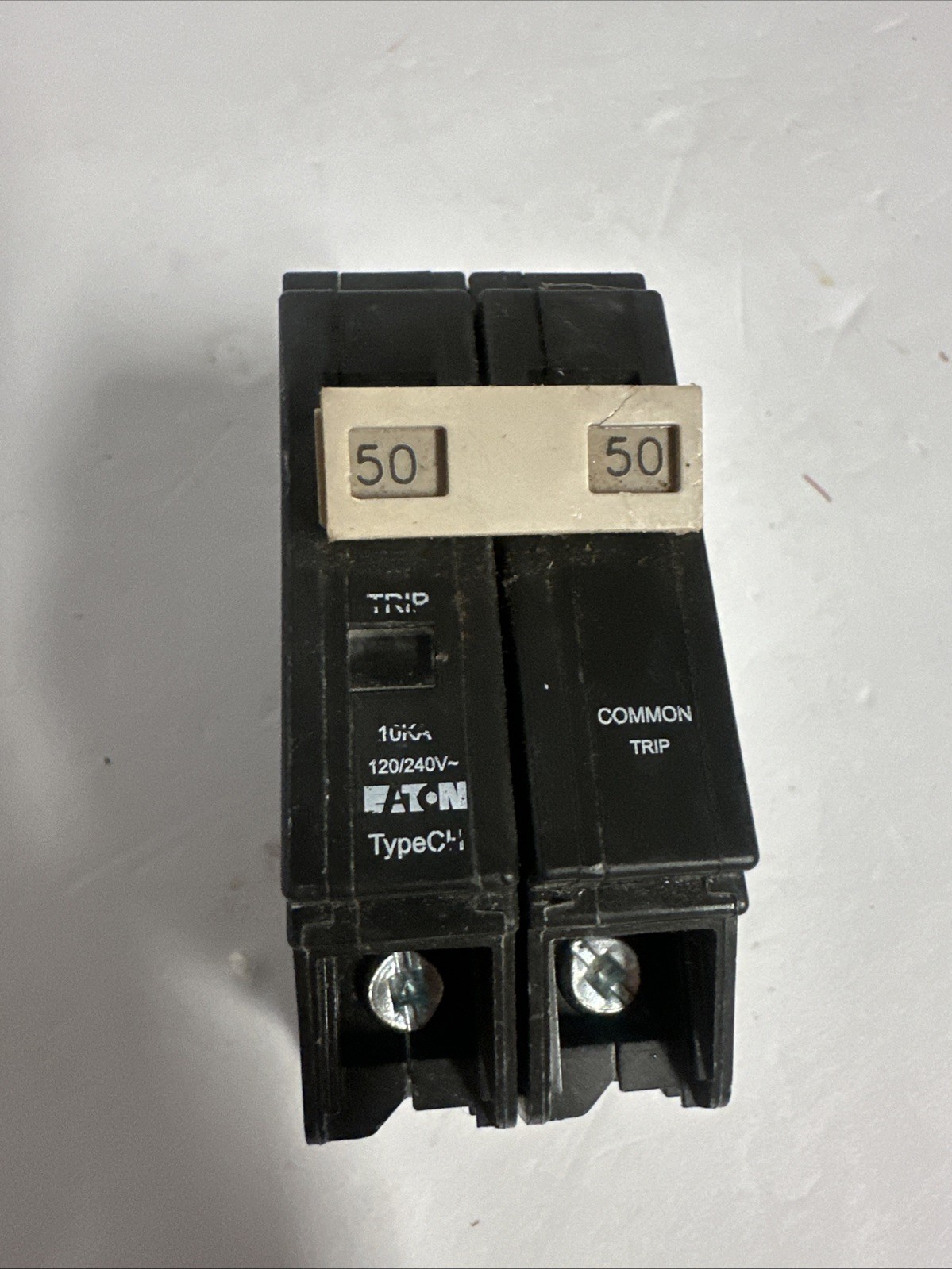 Eaton Cutler Hammer CHF250 2 Pole 50 Amp Circuit Breaker Eaton Cutler Hammer CHF250 2 Pole 50 Amp Circuit Breaker